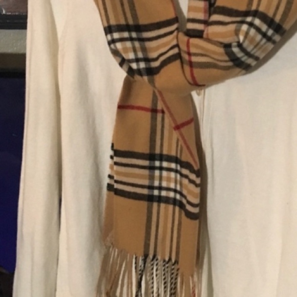 Whit cream color  button up sweater
